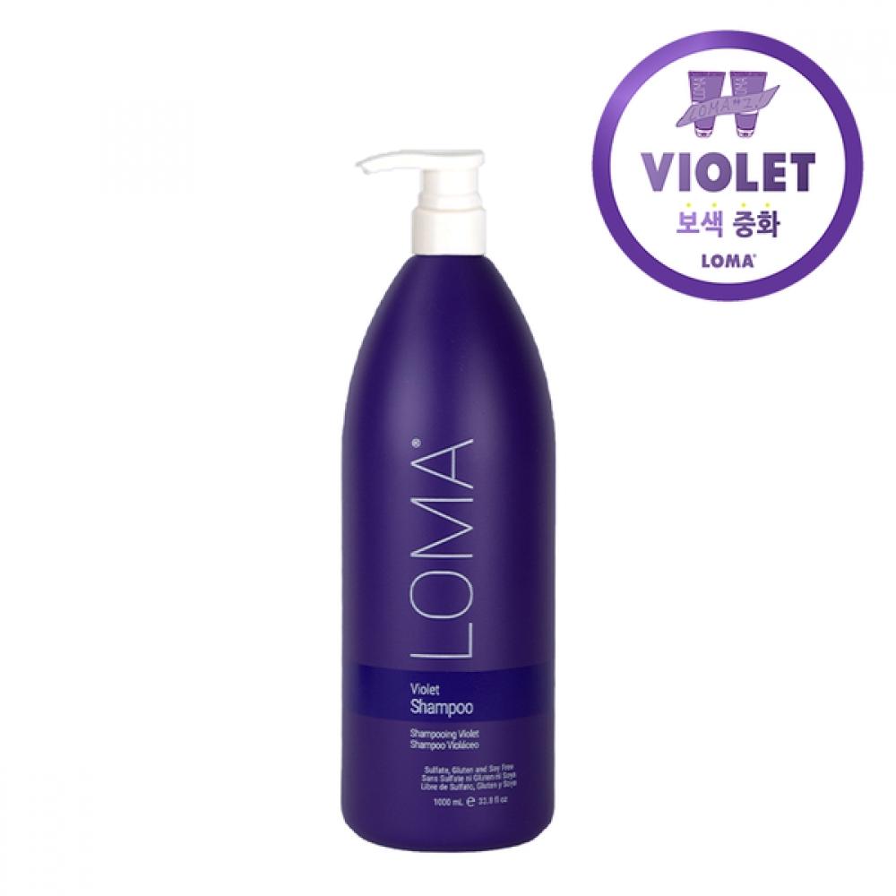 Loma Color Shampoo Violet For Yellow Gray Hair Care 1l Single option