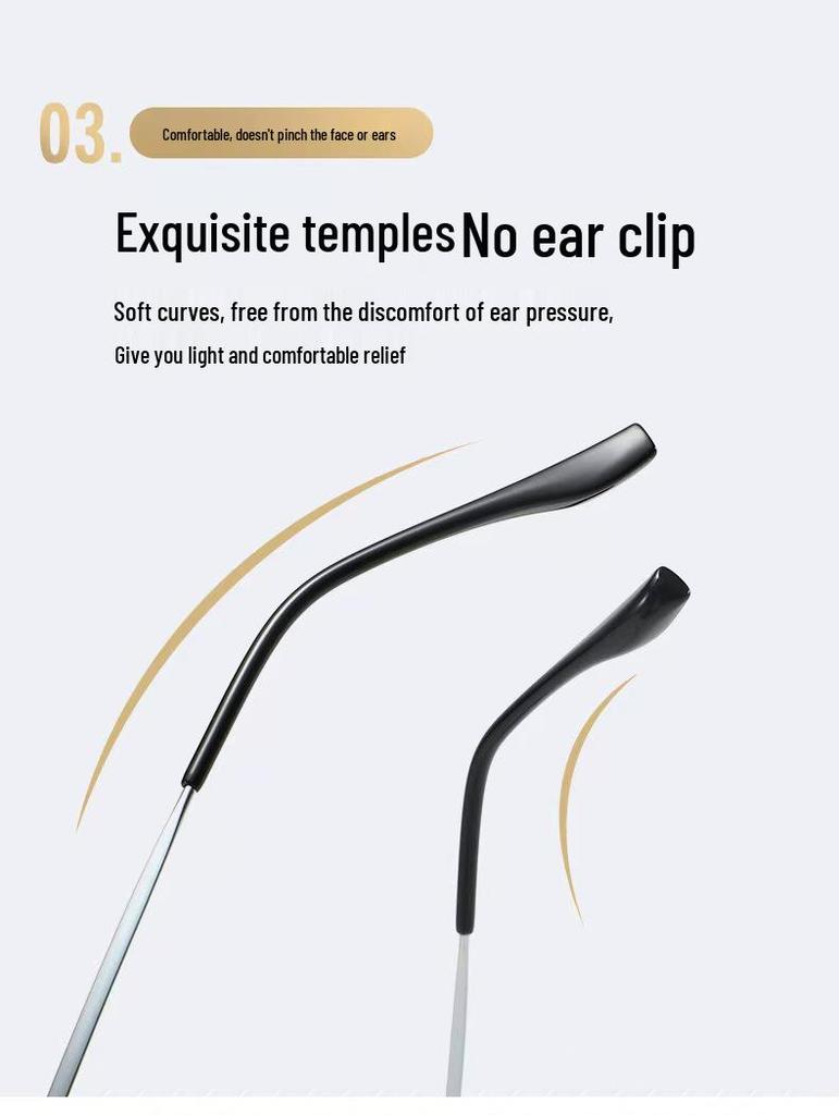 2025 Unisex Retro Half-Rim Square Eyeglass Frame