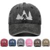 New Bigfoot Embroidered Vintage Washed Baseball Cap Dad Hip Hop