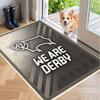 Soft Floor Carpet Derby County Pattern Area Rug Decorative Mat For Home Room Decoration