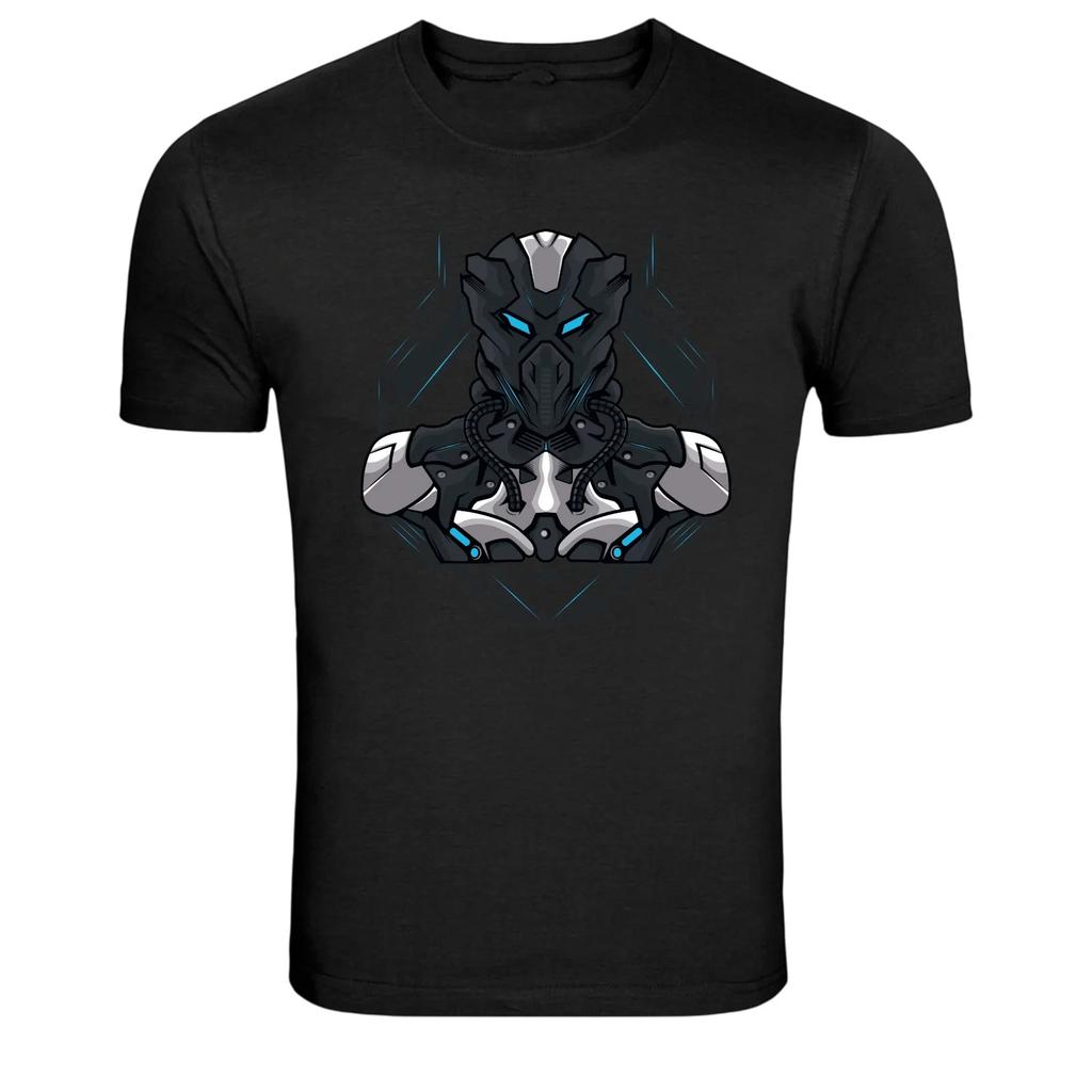 Futuristic Robot Warrior SciFi Graphic T-Shirt