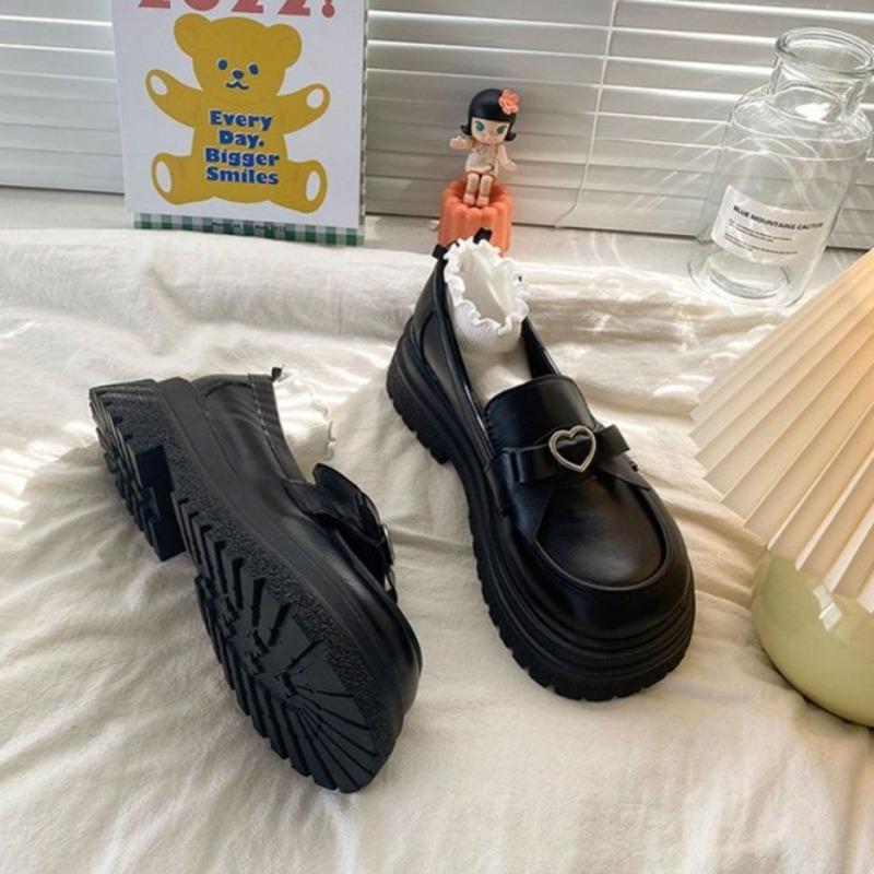 Fashion Women's high heels, Mary Janes shoes, Lolita dress shoes, women's spring and autumn loafers