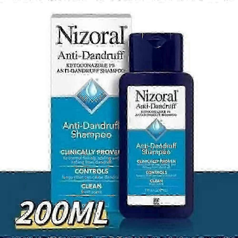 Anti-Dandruff Shampoo 7 Fl Oz, Fresh Scent, Nourishing, Scalp Blood Circulation