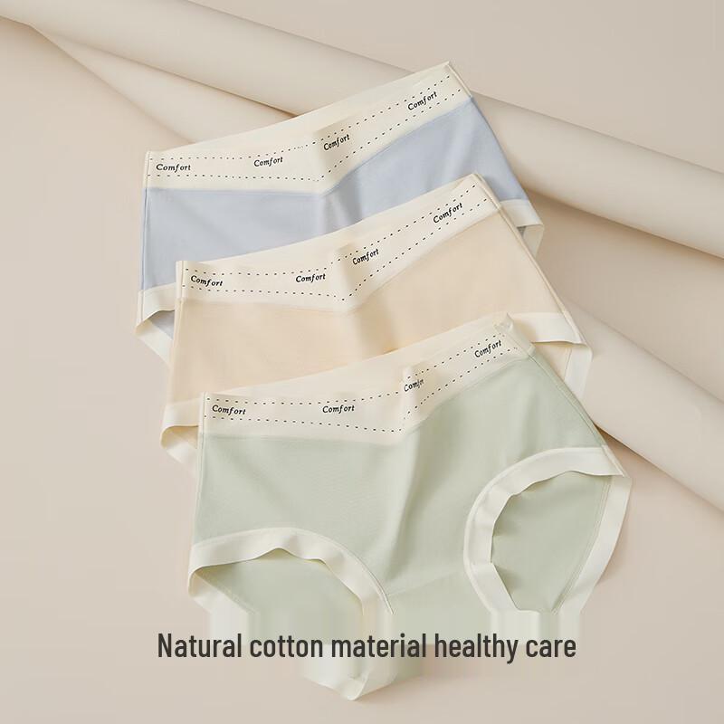 Urban Beauty Women's Seamless Pure Cotton Antibacterial Briefs