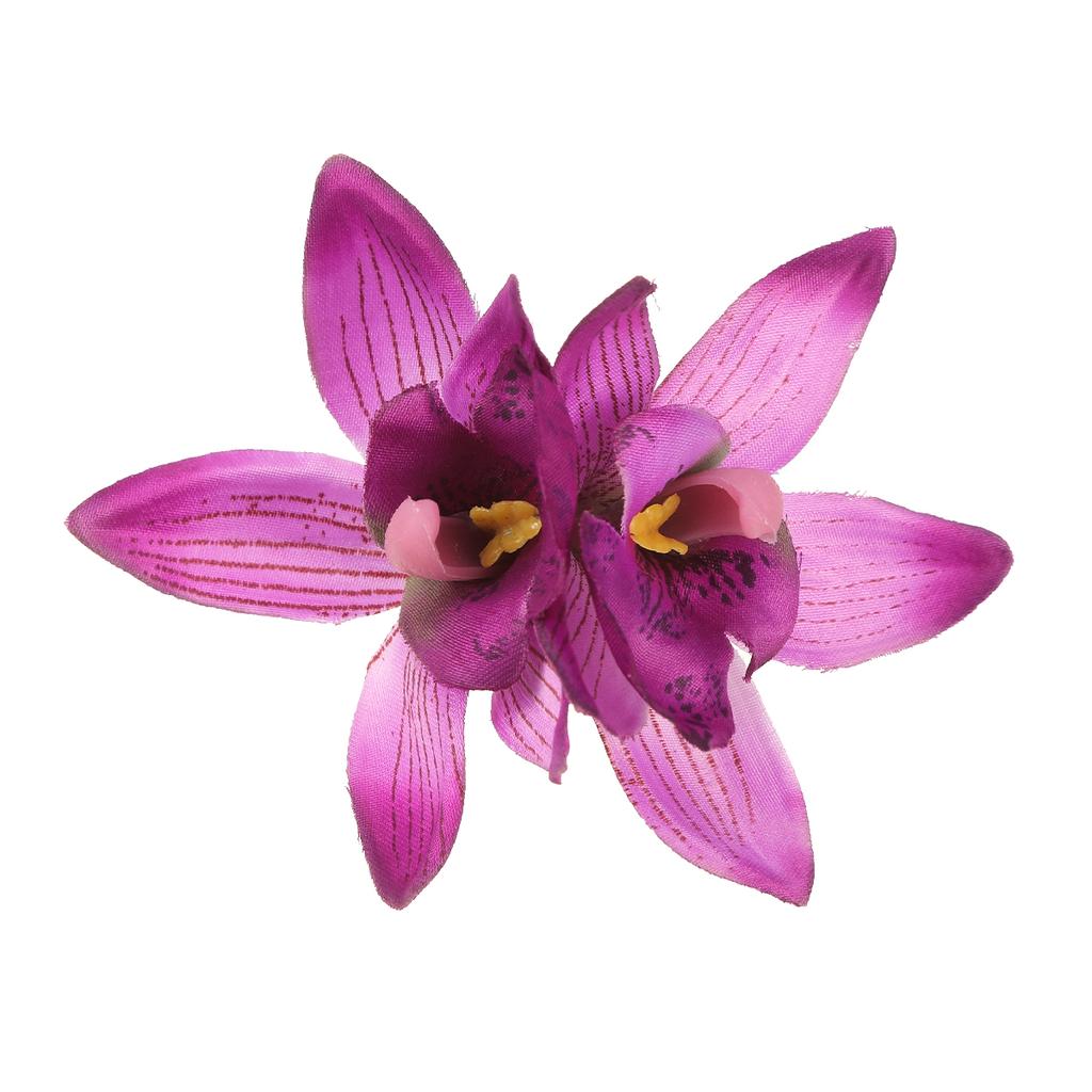 AWAYTR Bohemia Canna Blomster Små Hårklemmer Hawaii Brudeblomster Hårklemmer Hårnåler Spenne For Bryllup Hårtilbehør