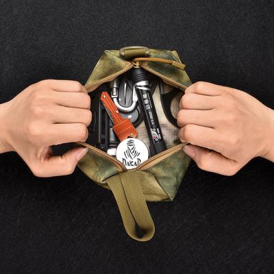 Camouflage EDC Travel Clutch - Compact Outdoor Storage and Coin Bag