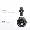SEIKO Presage Series Basic Line Style 60's Retro Style Mechanical Movement Leather Strap Men's Watch Black Dial SSA451J1