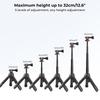 Sports Camera Extendable Selfie Stick Tripod Aluminum Alloy 32cmCelsius12.6in  . Height 2kg Load Capacity Replacement for     12C
