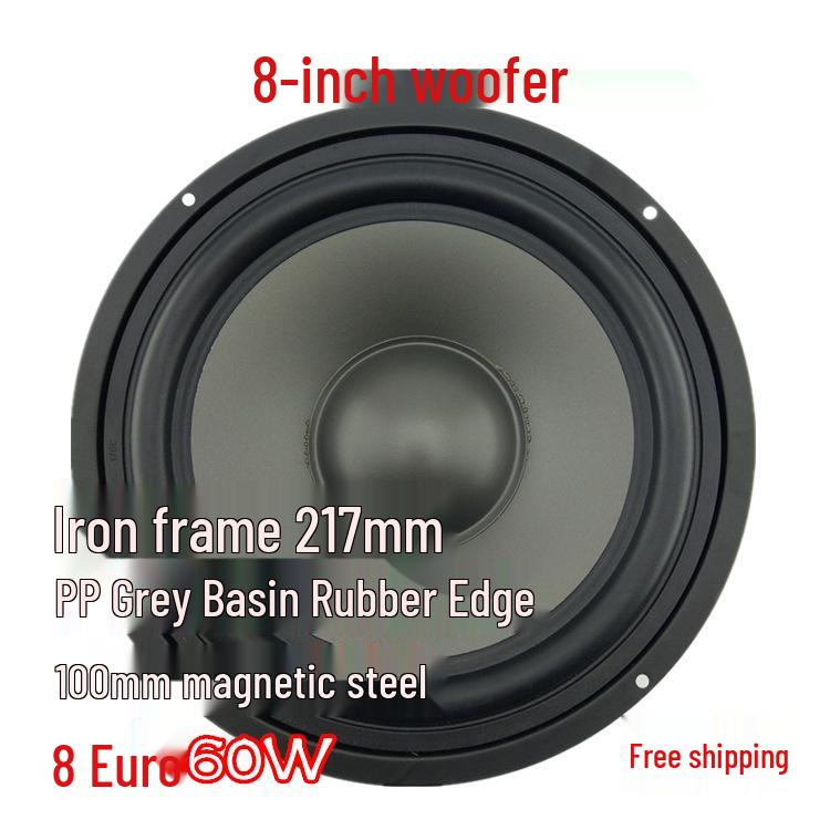Variety of Mid-Range & Bass Speakers with Positive/Reverse Edge - Sizes: 4.5", 5.5", 6.5", 8", 10