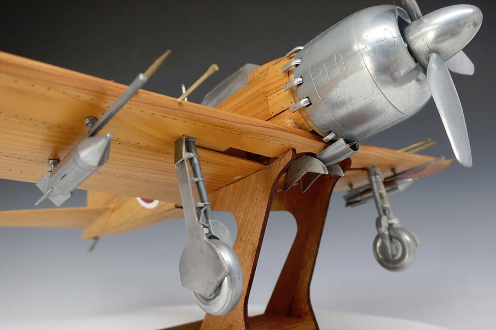 Woody Joe 1/24 Zero Fighter Wooden Model Assembly Kit (Airplane)