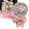 DIY Tulip Bouquet for Girlfriend Handcraft Exquisite Artificial Flowers Bouquets Fake Flowers for