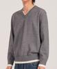 Beoteunseoul Wool Blend Layered V-Neck Knit (Gray)