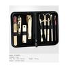 777 TS-409RG Premium Nail Clipper Manicure Grooming Set Portable Case