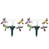 Solar Flying Humming Bird Indoor Outdoor Dancing Fluttering Butterflies Waterproof Creative Craft Atmosphere for Home Walkways