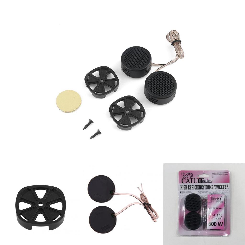 Premium Quality 2 Watts Super Loud Dome Tweeter Speakers For Cars With Timeless Design