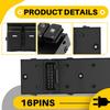 Left Front Power Window Control Switch Fit 2011-2016 Kia Sportage 935703W000WK