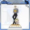 Jujutsu Kaisen Reading Series Double-Sided Standee with Acrylic Figurines: Gojo Satoru, Fukushige Todo, and Itadori Yuji