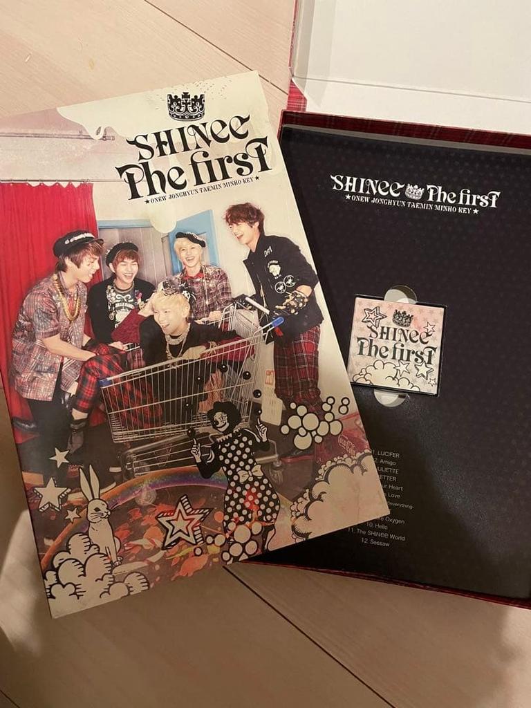 [USED] Rare SHINee THE FIRST "First Press Limited SPECIAL BOX