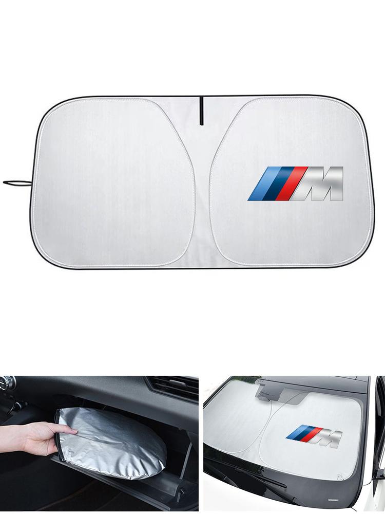 Hot 2025 Car Sunshade Windshield Sun Shade Visor UV Protection Shield For BMW M X1 X2 X3 X5 X6 E46 E39 E90 E36E60 E34 E30 F30 G2