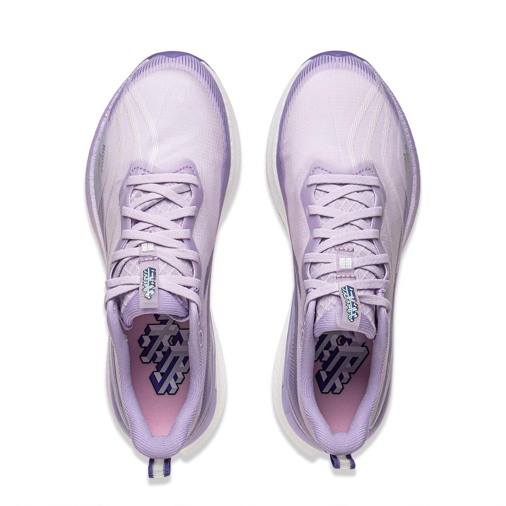 Li Ning Red Rabbit 8 Pro Full Palm Cushioning Breathable Lightweight Low Top Running Shoes Women Running Shoes Cold-Condensation-Purple ARPV006-32