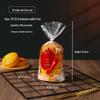 Hand-Tied Traditional Mooncake Snack Bag, Transparent PP Packaging for Five Kernel Mooncakes