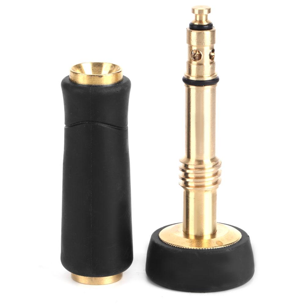 Spray Hose Nozzle Adjustable Brass Head Garden Water Hose Nozzle Sprayers Fittings