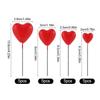 20PCS Glitter Balls Cake Topper Balls DIY Craft Glitter Cake Toppers  For Wedding Celebration