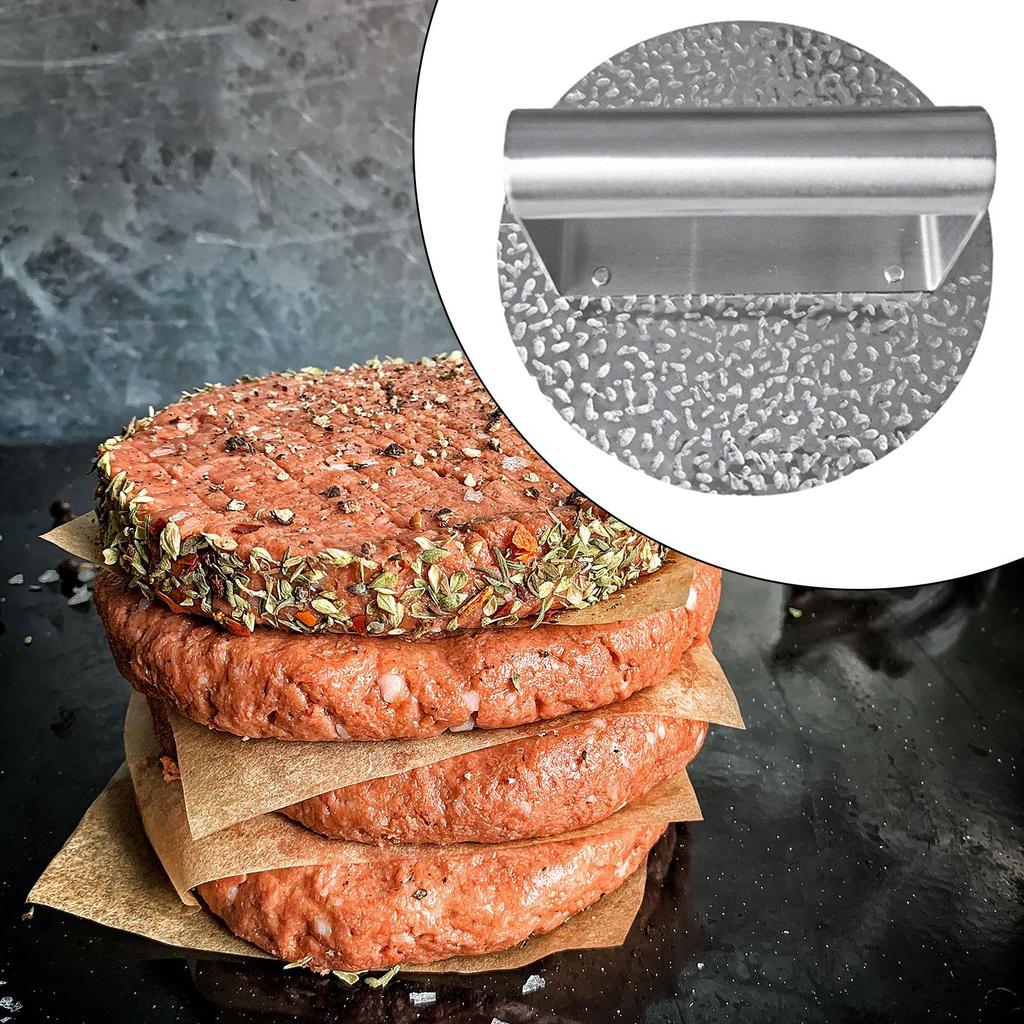 Round Burger Presses Hamburger Patty Maker Professional Nonstick Smooth Grill Cooking Smasher Meat