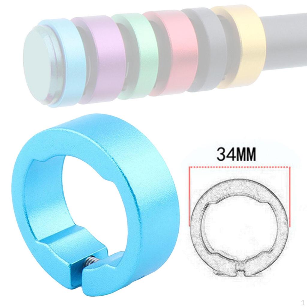 Fahrradgriffe Schnalle Schloss Fahrrad Lenker Ende Metall für 22,2 mm