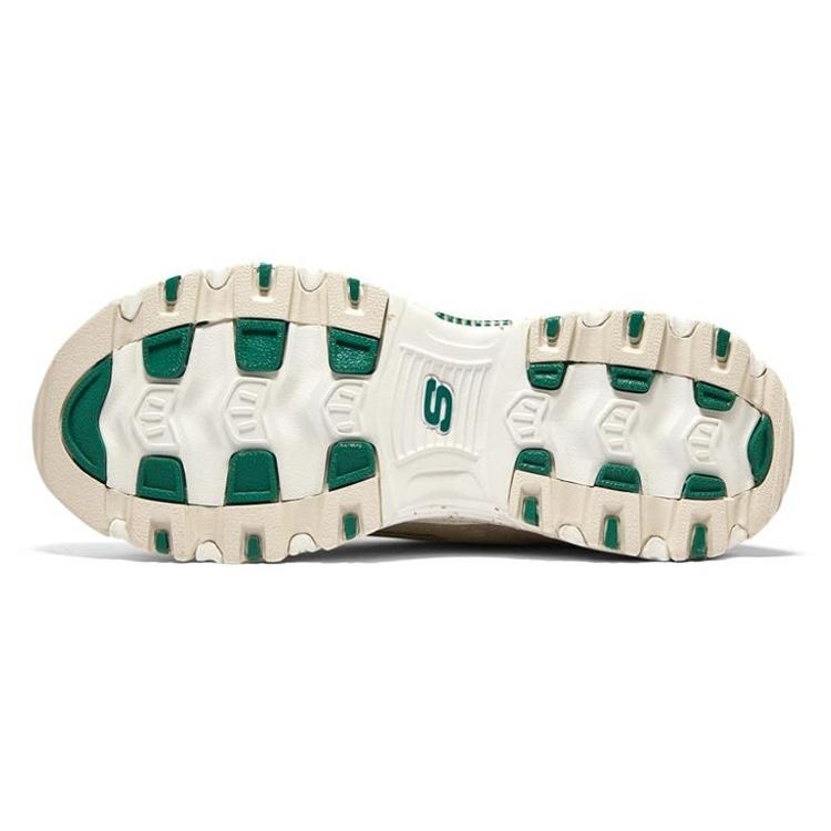 Skechers DLITES 1.0 Dámské ležérní tenisky Nízké tenisky pro tátu Síťovina Kůže Pohodlné Trendy 149257-OFWT