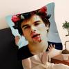 Pc Damon Salvatore Vampire Diaries Kissenbezug Auto Überwurf Kissenbezug für Sofa Auto Weihnachtsgeschenk xcm xcm