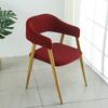 Stretch Fabric Armchair Slipcover Thickened Texture Dining Chair Cover  Dining Room