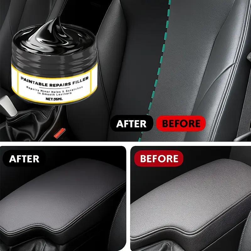 Car Maintenance Polish - Black glossy paste for tires,bumpers,mirrors and trim,fade-proof and oxidation-resistant,vehicle mainte