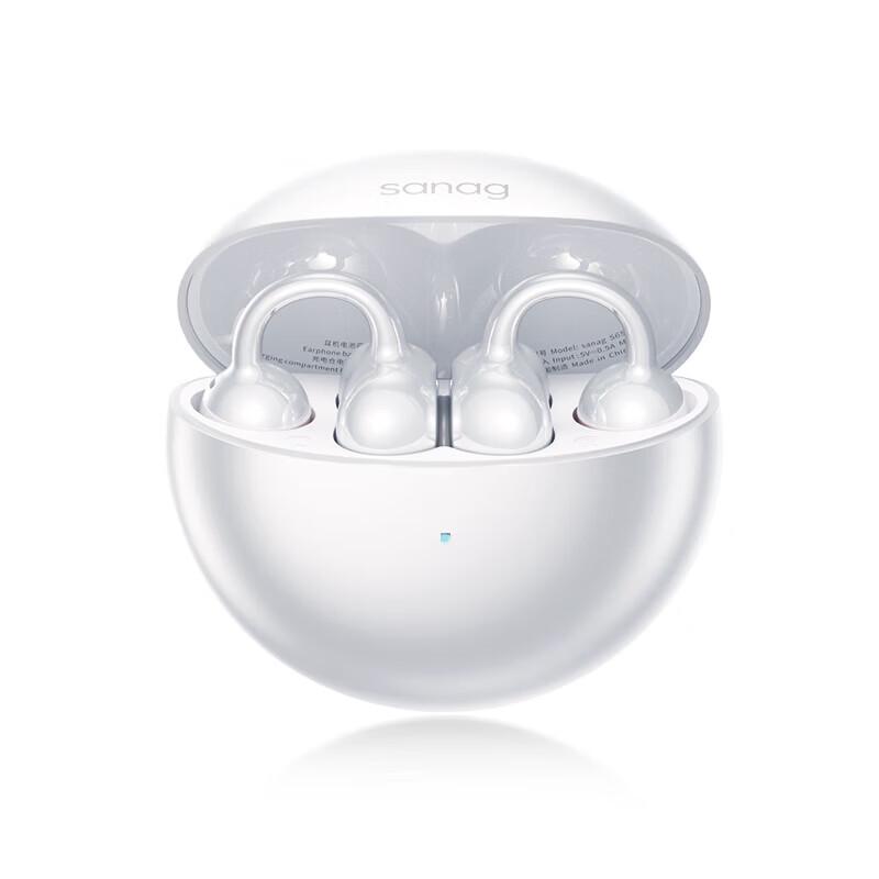 SANAG S6S Ultra Ear Clip Bluetooth AI Translator Headphones