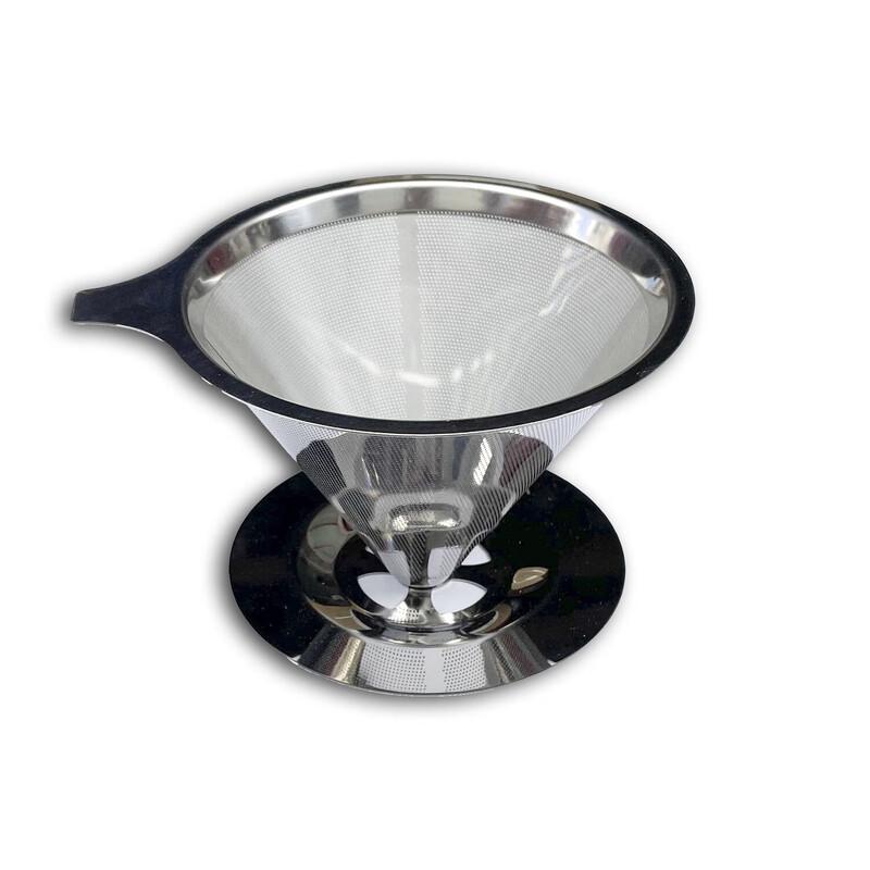 Воронка-фильтр для кофе pour-over из нержавеющей стали NuFeng 304 12x9x8