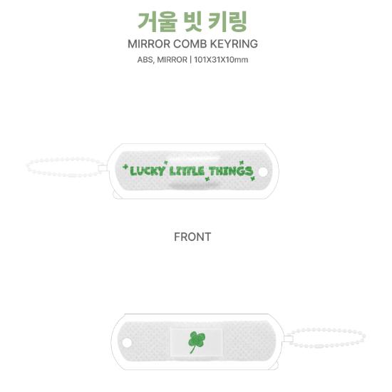 2025 THE BOYZ POP-UP Lucky Little Things Mirror Comb Key Ring
