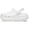 Crush Clog EVA Puff Schuhe Sandalen 5,2cm Unisex Weiß