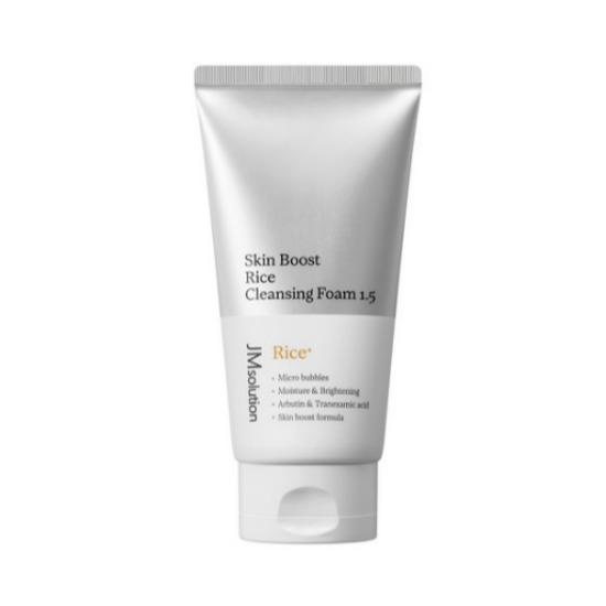 JMsolution Skin Boost Rice Cleansing Foam 1.5 Brightening Facial Cleanser 150ml