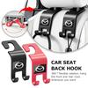 For Mazda Car Logo Storage Hook Headrest Hooks Auto Seat Back Organizer Holder 3 CX3 CX4 CX5 CX7 CX8 CX9 CX30 RX7 Atenza Axela Vf2
