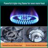 Yishunda Commercial Stainless Steel Gas Claypot Stove with Flameout Protection