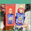 Ultraman Kids Water Bottle Tritan Durable With Straw For School And Travel