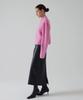 Owaiwai Boucle Half-Neck Wool Knit_Pink