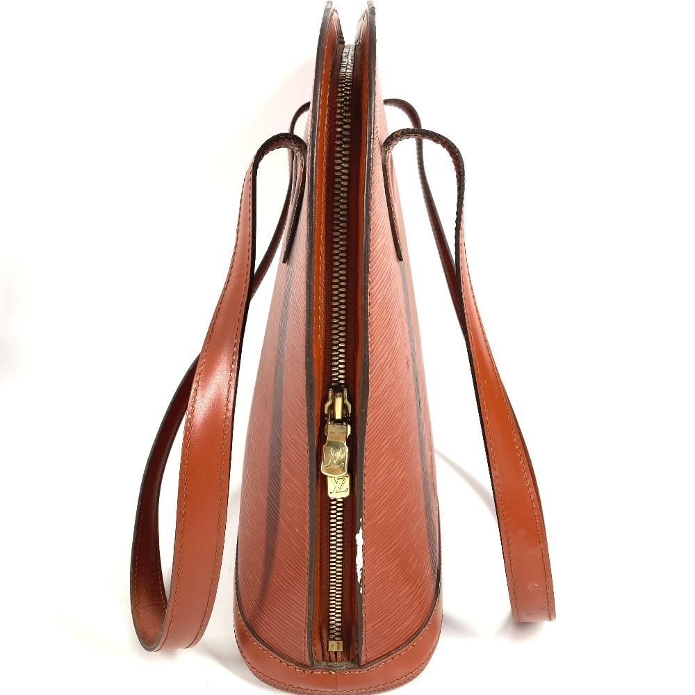 Louis Vuitton M52283 Epi Lussac Bag Tote Bag Shoulder Bag Leather Kenya Brown