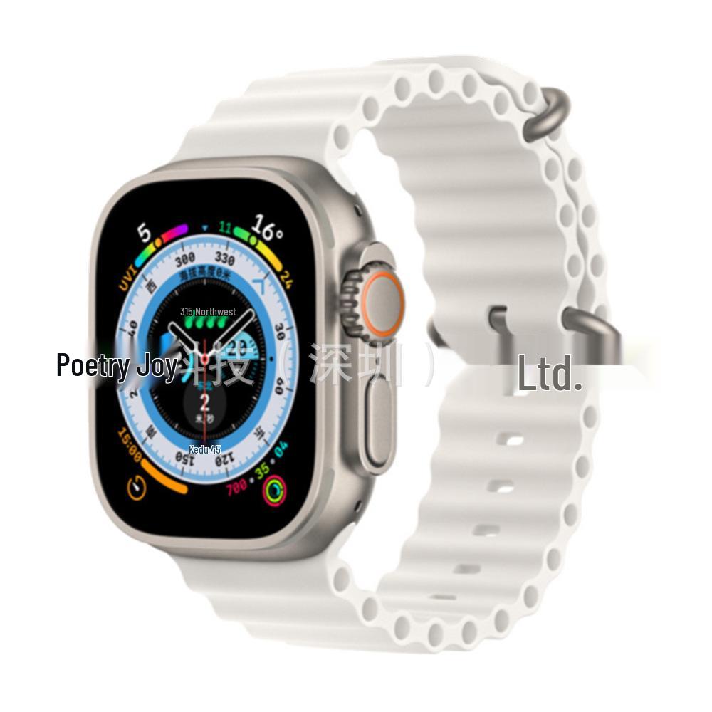 Apple Watch 11 Ultra Double Buckle Silicone Strap