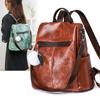 Trend anti-theft backpack women's new fashion multi-functional casual backpack retro backpack