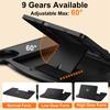 NEW-Car Steering Wheel Foldable Adjustable Tray Board Table Portable Car Laptop Computer Desk Mount Stand For Work Eat Read
