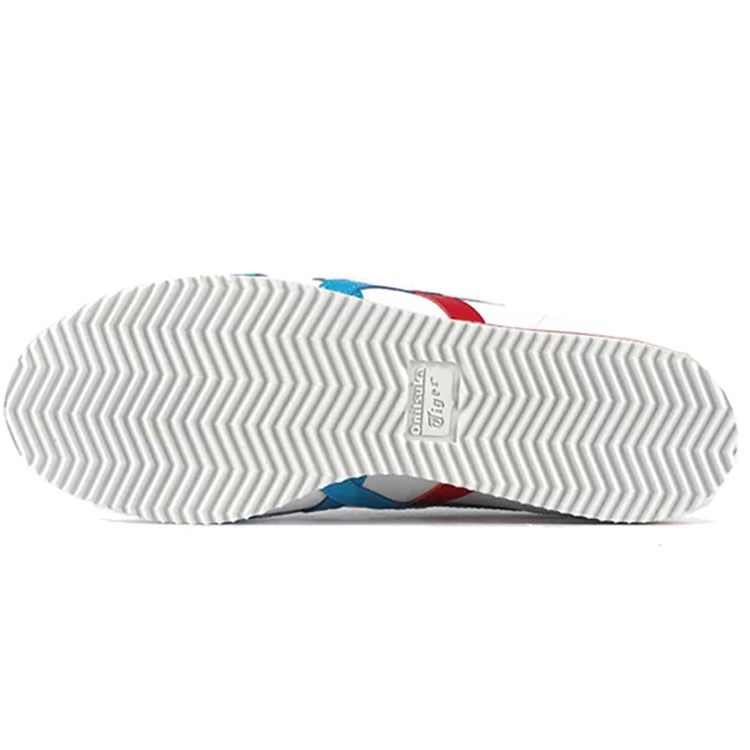 Onitsuka Tiger Corsair Comfortable Daily Slip Resistant Durable Low Top Lifestyle Shoes Men sneaker Red White Blue D7N2L-0141