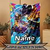 Custom Name Personalized Apex Legends Print Blanket, Home Decor, Bedroom, Sofa, Camping, Couch, Gifts for Birthday Christmas