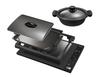 Piastra riscaldante IH 7 livelli regolazione calore Yakiniku Pancake Crepe Okonomiyaki Pentola speciale inclusa Nero KZ-HP2100-K