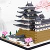 LULUFUN Himeji Burg Mikrobausteine Bauen Burgbausteine Berühmte Shirasagi Weltkulturerbe DIY Hobby Erwachsenen Geschenk Spielzeug, Set, Burg, Burg, Standort, Modell,